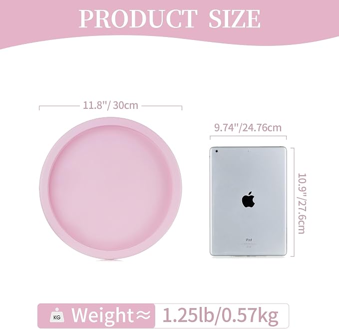 Hanobe Pink Tray Decorative Round: Beaded Perfume Trays Decor - Image 4
