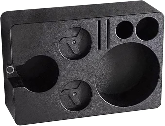 Portafilter Rack Coffee Distributor Holder Tamper Stand Adjust Height Tamping - Image 3