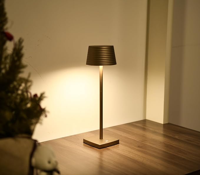 Cordless Rechargeable LED Table Lamps, 3 Color Touch Stepless Dimmable - Image 8
