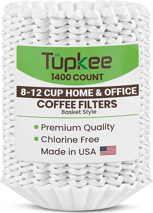 Coffee Filters 8-12 Cups by Tupkee