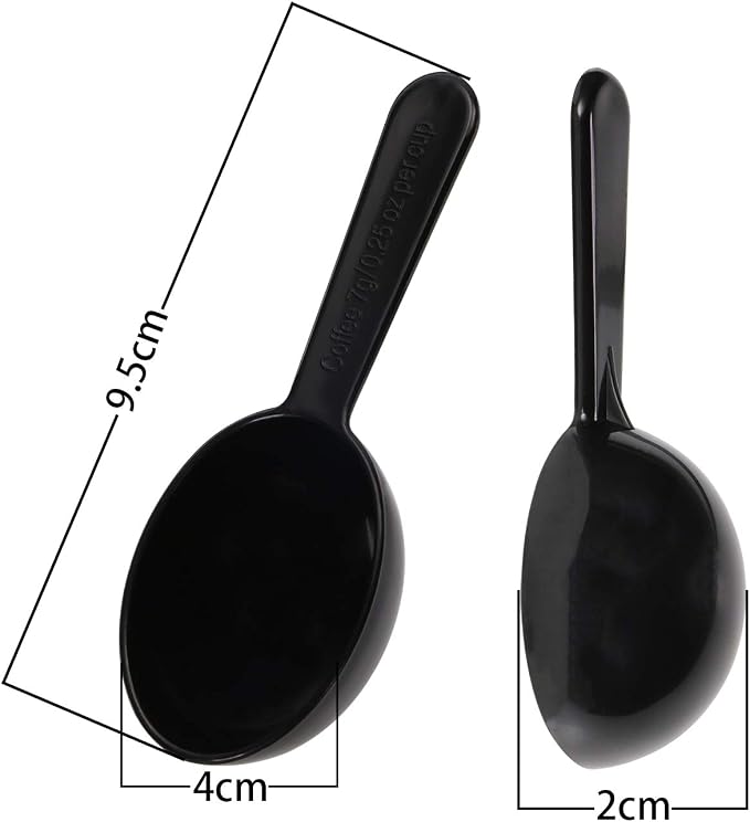Penta Angel Coffee Scoops 10Pcs 0.25 OZ Plastic Short Handle Measuring Spoons - Image 2