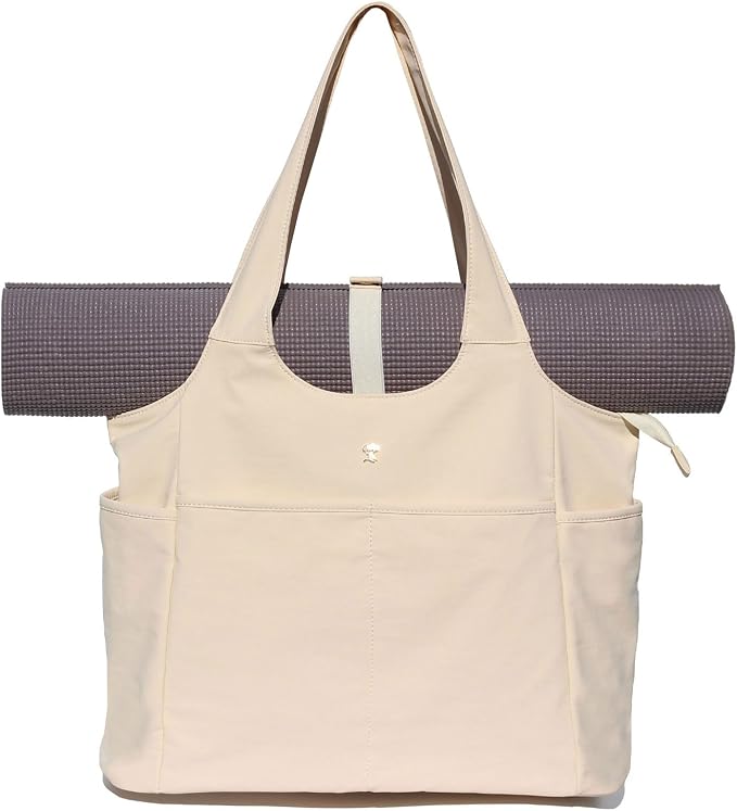 ESVAN Yoga Tote Bag Mat bag Women Shoulder Bags Carryall Tote by ESVAN