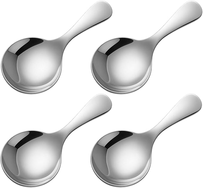 Mini Scoop Spoons 4PCS，Mini Scoops by Unknown