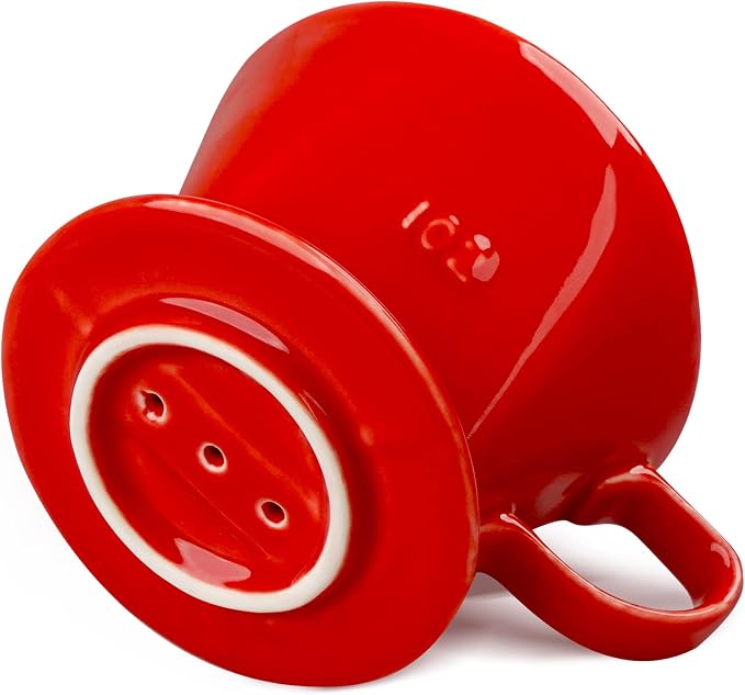 hailanbao Handmade Pour Over Ceramic Coffee Dripper - Image 5