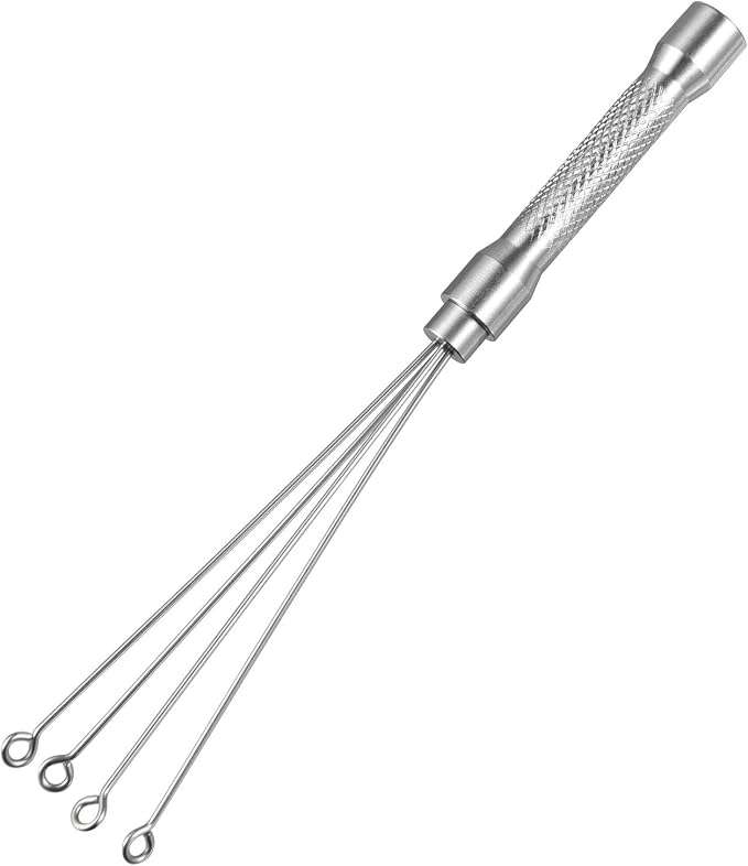 Espresso Coffee Stirrer, MATOW Stainless Steel Mini Whisk by MATOW
