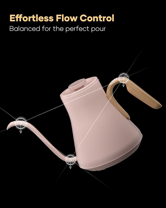 Cocinare Gooseneck Electric Kettle, ±1°F Precise Temperature Control, 1500W - Image 4