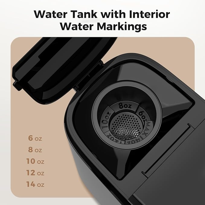 2-in-1 Single Serve Coffee Maker - Image 9
