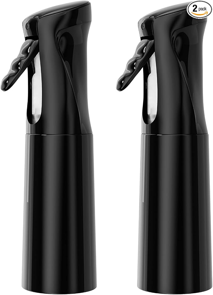 IMPORX Continuous Spray Bottle for Hair 2 Pack Home Essentials Spray Bottles by IMPORX