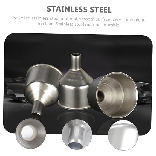 10Pcs Stainless Steel Kitchen Funnels - Image 9