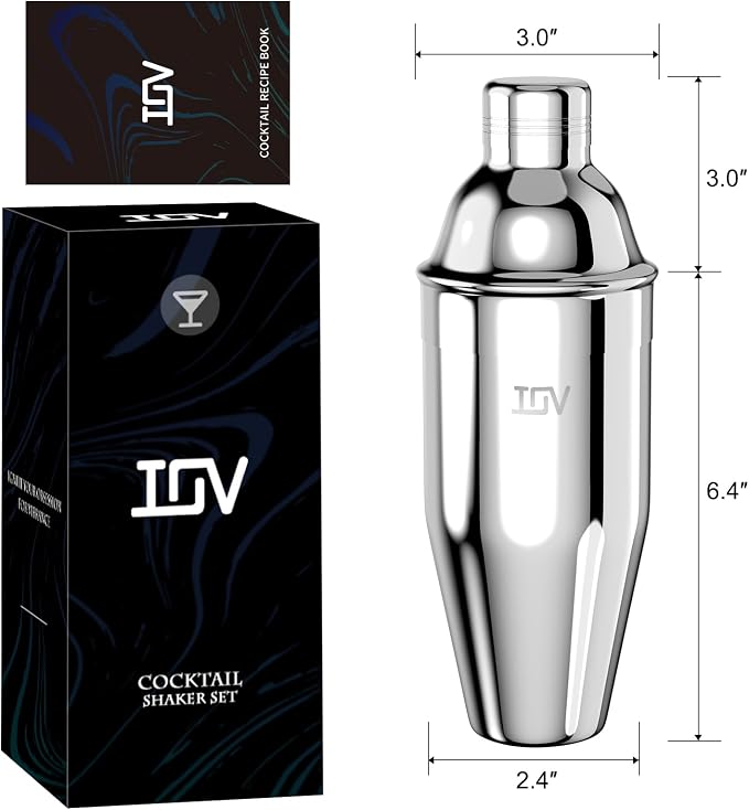 IOV Cocktail Shaker, 24 oz Martini Shaker, Drink Mixer - Image 2