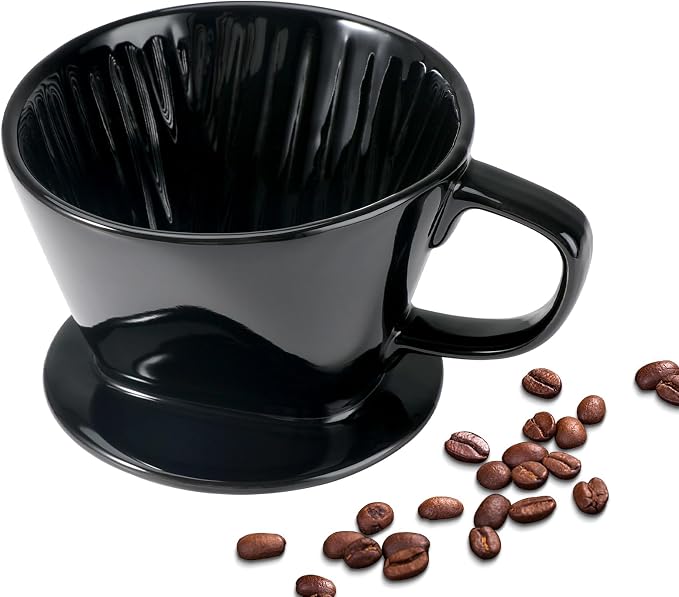 Mongdio Pour Over Coffee Maker, Ceramic Pour Over Dripper, Coffee Pour Over by Mongdio