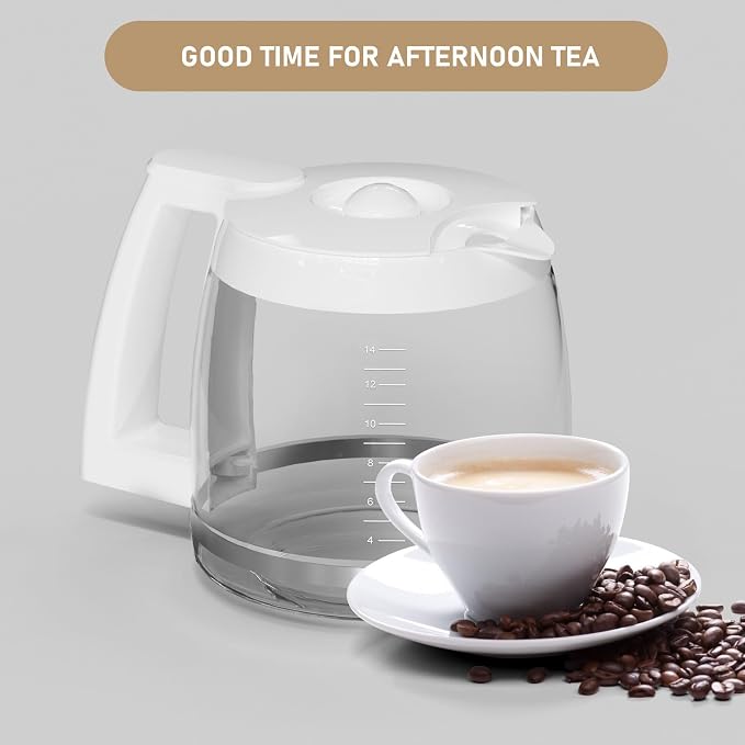 14-Cups Coffee Carafe Replacement Pot Compatible - Image 5