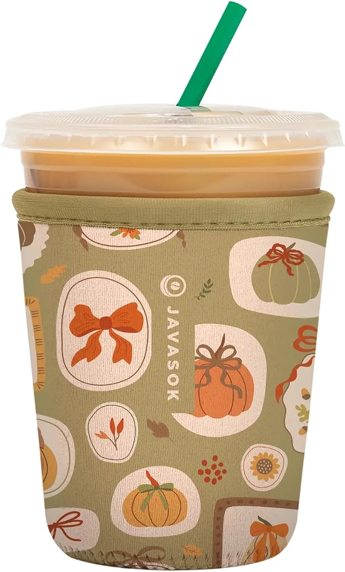 Sok It JavaSok Iced Coffee & Cold Soda Insulated Neoprene Cup Sleeve by SokIt