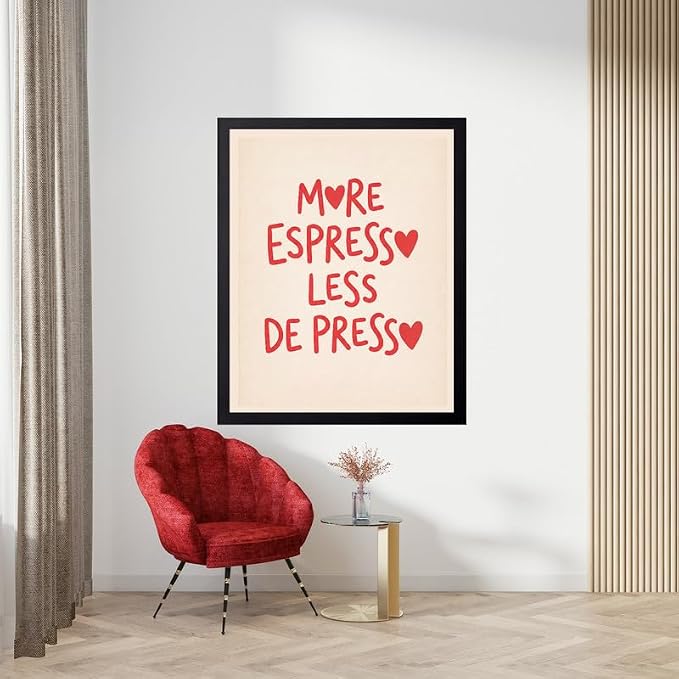Lawrence Williams Designs Coffee Quote Poster - Image 5