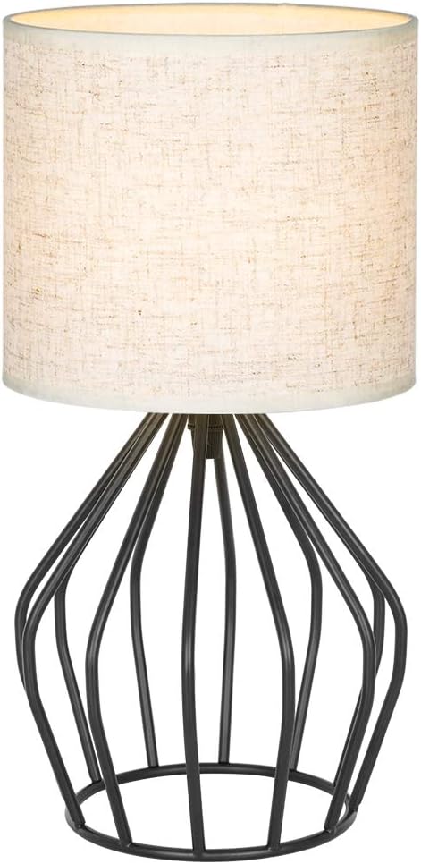 HAITRAL Black Modern Table Lamp - Image 8