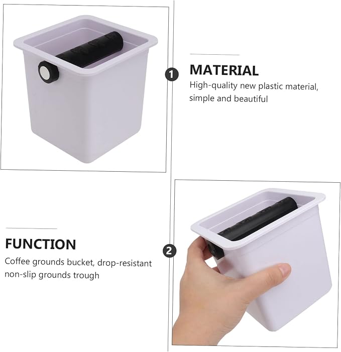 NUOBESTY Grounds Disposal Box for Coffee Maker Material Espresso Knock Container - Image 5