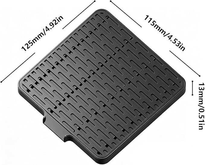 Coffee Scale Drip Tray, Double Layer Catcher, 12.5x11.5x1.3cm, Espresso Machine - Image 4