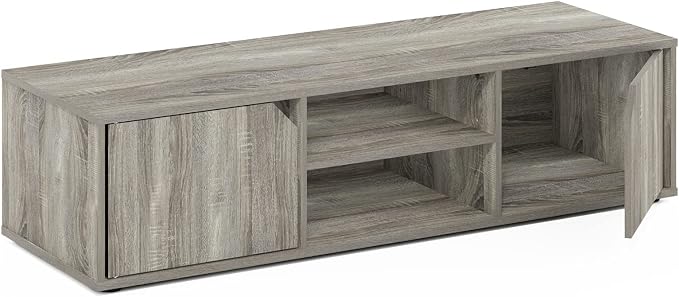 Furinno Classic Stand for TV up to 55 Inch, French Oak - Image 7