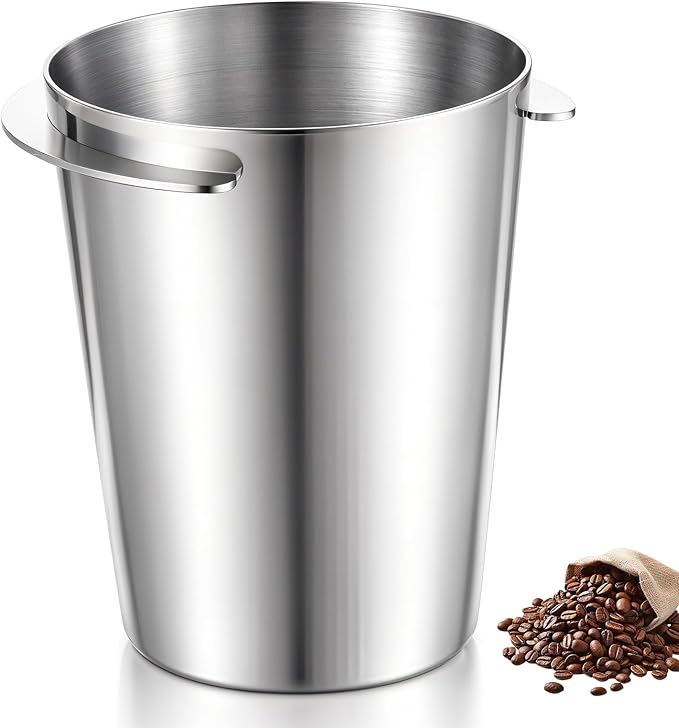 58mm Dosing Cup, Stainless Steel Coffee Powder Cup Compatible by Unknown