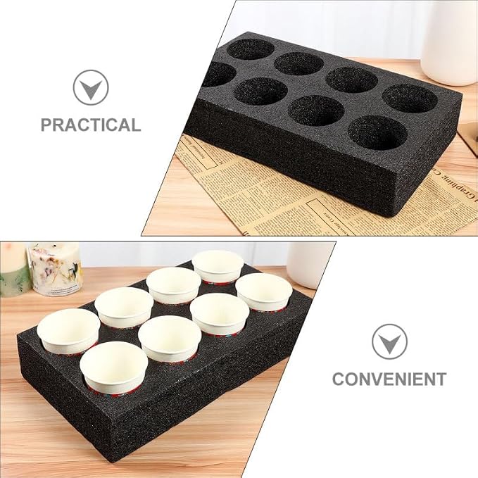 ULTECHNOVO 4-piece Drink Holder Restaurant Cup Holders - Image 6