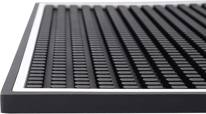 Jucoan 4 Pack Bar Mat for Countertop, Coffee Bar Mat Drying Mat for Home Bar - Image 7