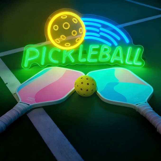 Pickleball Neon Sign, Sport Dimmable LED Light Signs - Image 7