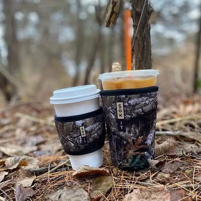 Sok It HotSok Coffee & Tea Reusable Insulated Neoprene Cup Sleeve - Image 2