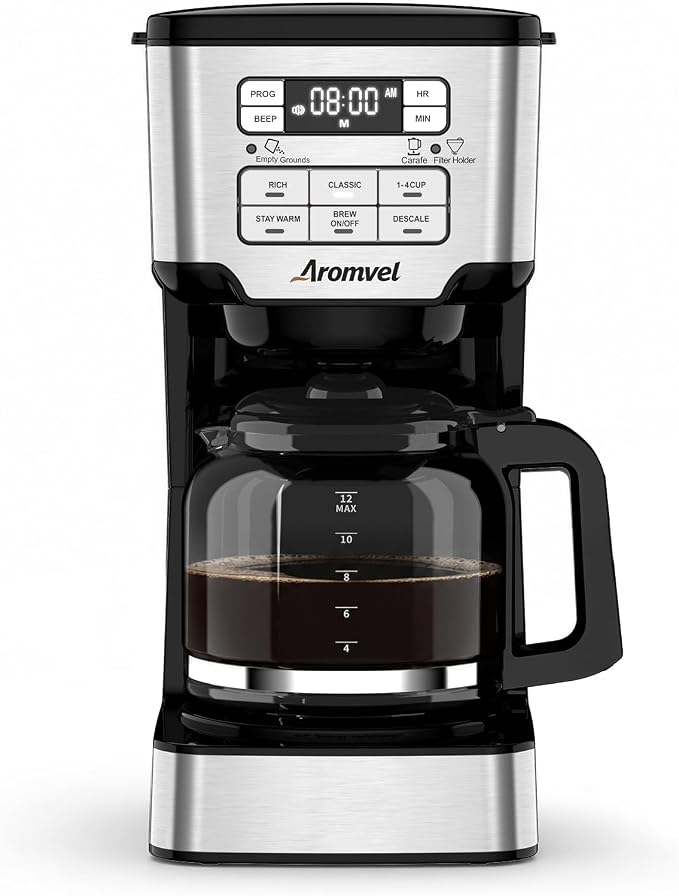12-Cup Drip Coffee Maker Programmable, Coffee Machine by Unknown