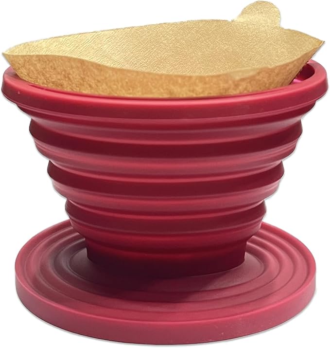 Collapsible Coffee Maker Filter, Reusable Coffee Dripper, Rubber Coffee Maker by Joyangy