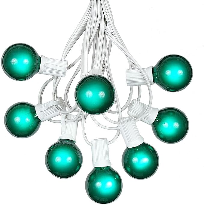 100 Foot G40 Outdoor Patio String Lights by NoveltyLights-LightExperts