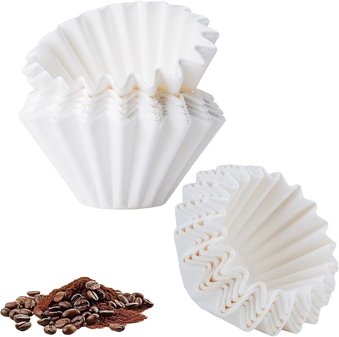 1-2 Cup Small Coffee Filters, Disposable White Paper Coffee Filters Compatible - Image 8