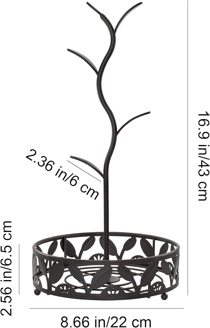 VANRA Mug Tree Holder Stand Coffee Mug Rack Countertop - Image 7