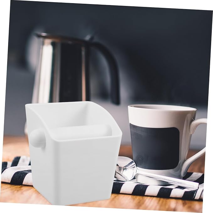 STOBOK Coffee Grounds Collector Modern Espresso Grounds Disposal Box - Image 5