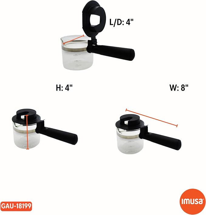 IMUSA 4cup Glass Replacement Carafe - Image 8