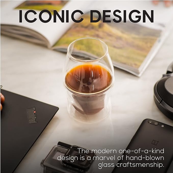ICOSA Brewhouse AVENSI Coffee Enhancing Glassware Cups - Image 6