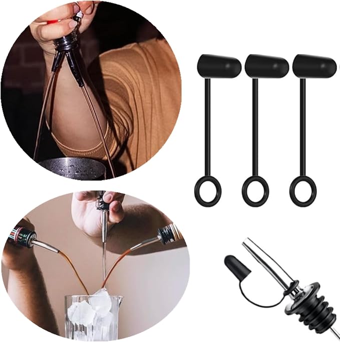 36 Pack Rubber Pourers Dust Caps – Hooded Spout Covers - Image 7