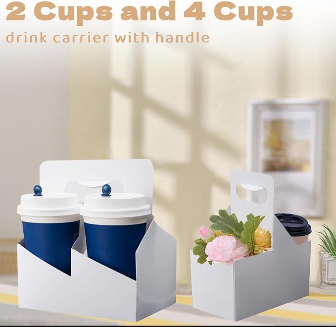 15 Pack 4-Cup Drink Carriers - Image 7