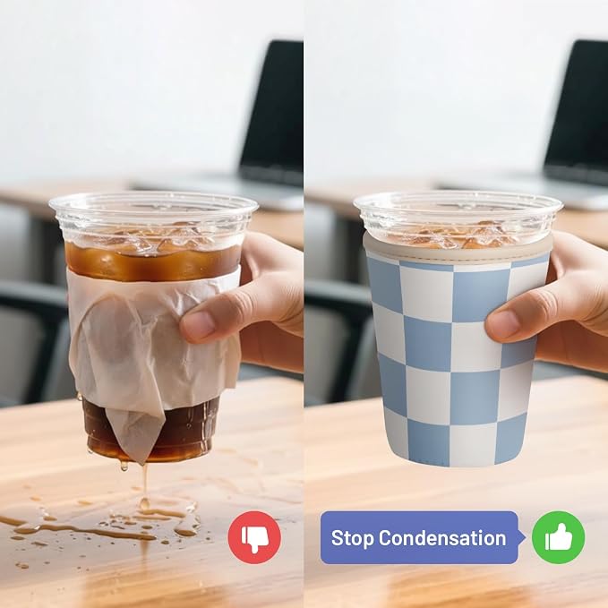 Iced Coffee Sleeve Reusable Cup Sleeves - Image 4