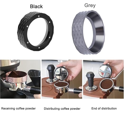 51mm Espresso Dosing Funnel, Magnetic Dosing Funnel Aluminum Coffee Dosing Ring - Image 3
