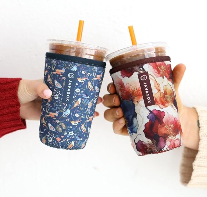 Sok It JavaSok Iced Coffee & Cold Soda Insulated Neoprene Cup Sleeve - Image 3