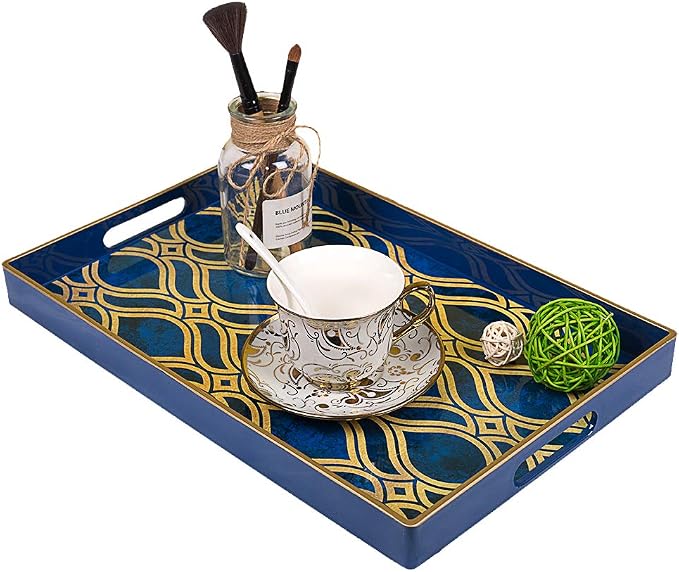 MAONAME Blue Decorative Tray - Image 5