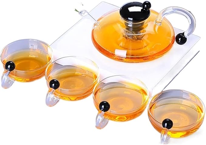 Tea Kettle Electric Pottery Stove Borosilicate Glass Teapot Cup Coffee - Image 2