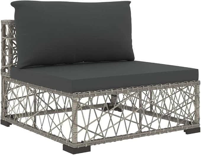 8 Piece Patio Lounge Set, Coffee Table and Footrest, Garden Seating - Image 6