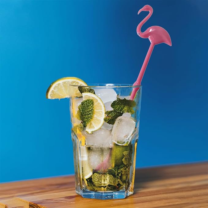 6 Pcs Cocktail Swizzle Sticks, Decorative Cocktail Stirrers - Image 4