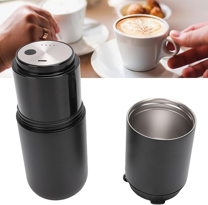 banapoy Portable Coffee Maker Machine, 350ml Travel All in One Coffee Bean - Image 7