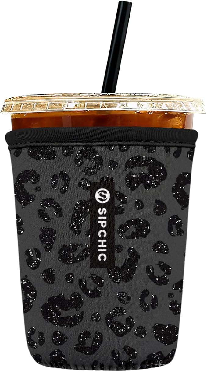 Iced Coffee Sleeve – Neoprene Reusable Cup Sleeves by Unknown