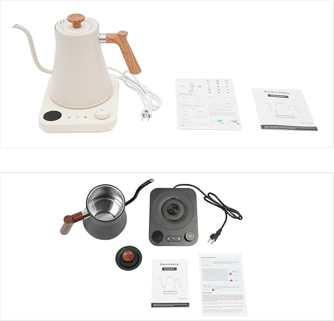 Electric Gooseneck Kettle - 1200W Precision Pour Over Kettle - Image 7