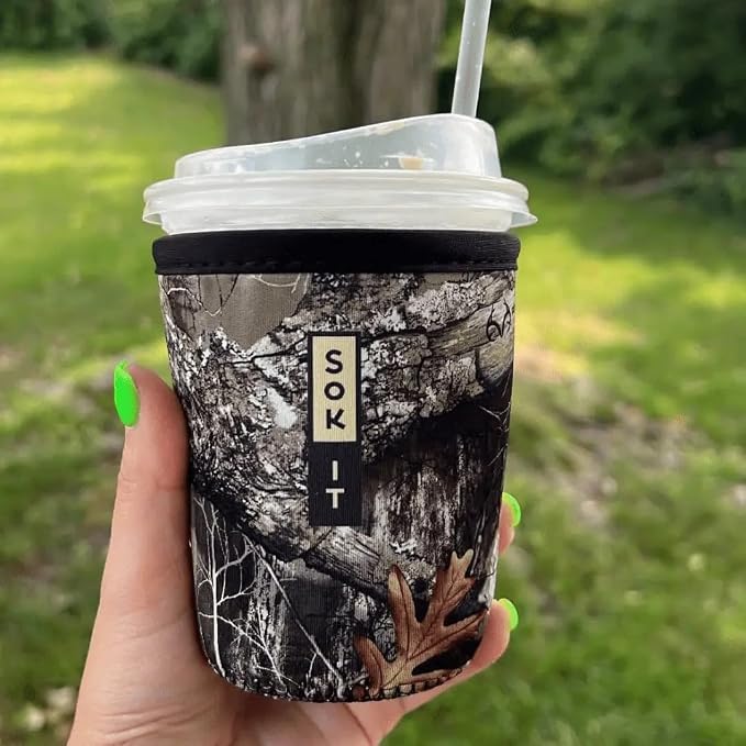 Sok It JavaSok Iced Coffee & Cold Soda Insulated Neoprene Cup Sleeve - Image 2