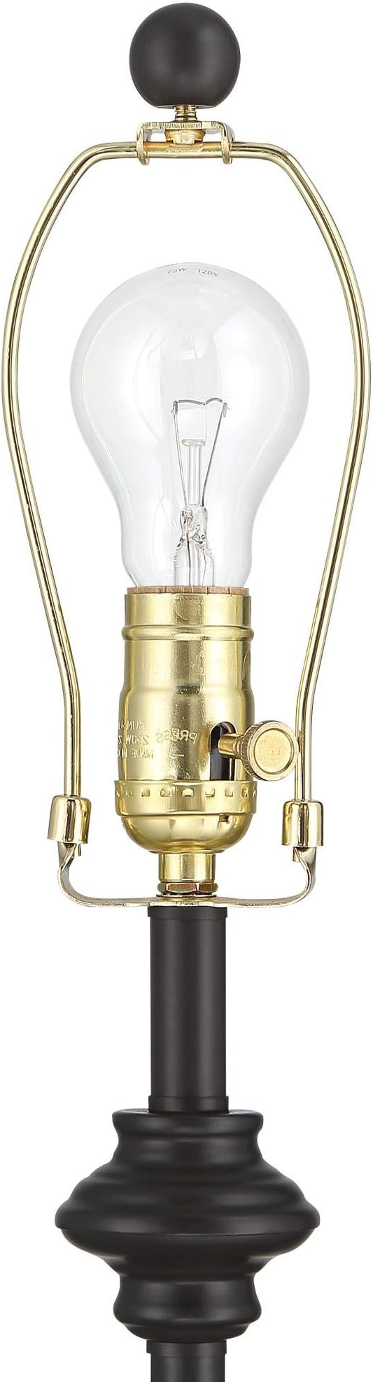 360 Lighting Lynn Modern Industrial Buffet Table Lamps 26" Tall Skinny Set of 2 - Image 5