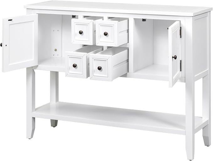 LKTART Farmhouse Sideboard Buffet Cabinet - Image 5